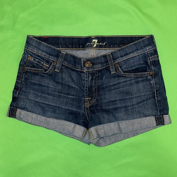 7 For All Mankind Pants - 7 For all Mankind Jean Shorts size 26